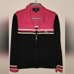 Vintage St John Zip Cardigan